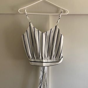 Crop top blouse